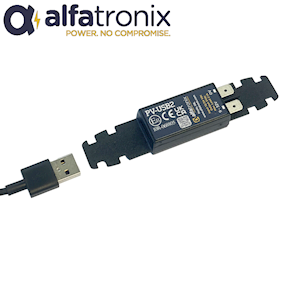 Alfatronix Plug In DC/DC Converter, USB Charger (PV-USB2)